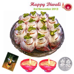 Diwali Kaju Kalash Sweets