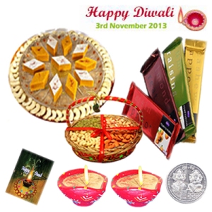 Diwali Kesar Kaju Katlil Sweets with Assorted Dryfruts, Temptations Chocolates